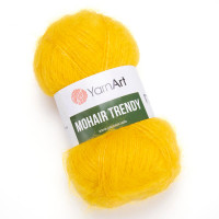 Mohair Trendy  Цвет 136 ярко-желтый