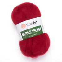 Mohair Trendy  Цвет 141 красный