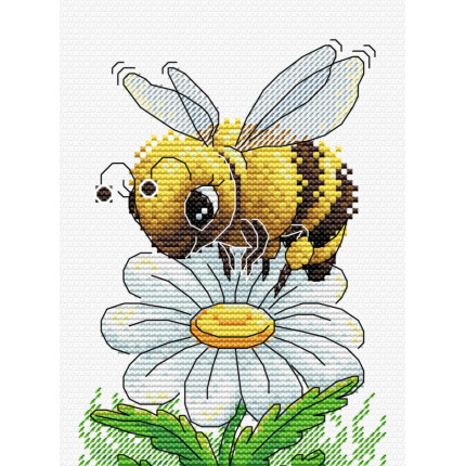 Набор для вышивания М-230 Набор для вышивания «Жар-Птица» М-230 Трудолюбивая пчелка 16*12 см