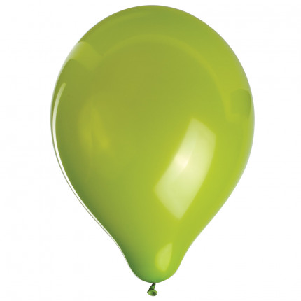 Шары воздушные ZIPPY (ЗИППИ) 10" (25 см), комплект 50 шт., зеленые, в пакете, 104176 (арт. 104176)