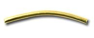 Трубочка металлическая DC-061 «Zlatka» 20 мм 50 шт №01 под золото (арт. DC-061/01)