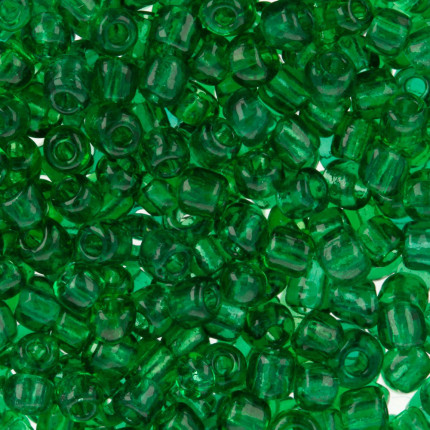 Бисер GR 08/0 (0001-0021А) 10 г №0007B т.зеленый (арт. GR)