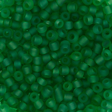 Бисер GR 08/0 (0001М-0016М) 10 г №0007BM т.зеленый (арт. GR)