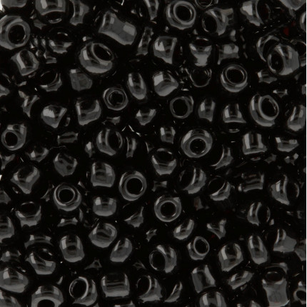 Бисер GR 08/0 (0041-0055) 10 г №0049 черный (арт. GR)