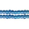 Zlatka GR Бисер GR 11/0 (0161-0180A) 100 г №0163B т.голубой 