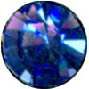 Стразы клеевые "Zlatka" RS SS06 цветные 1.9 - 2.1 мм акрил уп. 12 шт.синий (sapphire) (арт. RS)