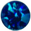 Стразы клеевые "Zlatka" RS SS10 цветные 2.7 - 2.9 мм акрил уп. 12 шт.т.голубой (capri blue) (арт. RS)