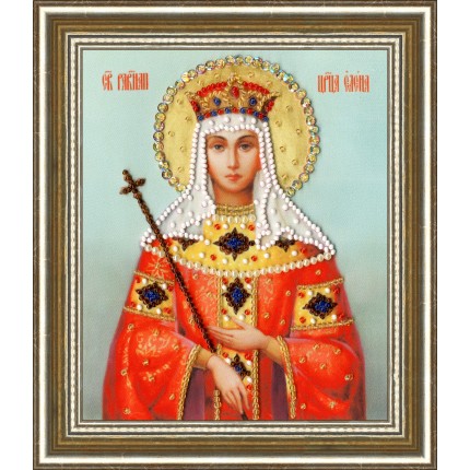 Набор для вышивания «Золотое Руно» РТ-125 Икона Святой Равноапостольной Царицы Елены (арт. РТ-125)