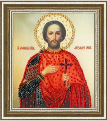 Набор для вышивания «Золотое Руно» РТ-126 Икона Св. Благоверного Великого Князя Александра (арт. РТ-126)