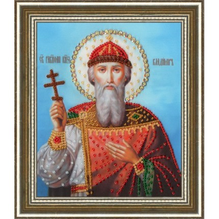 Набор для вышивания «Золотое Руно» РТ-131 Икона Святого Равноапостального Князя Владимира (арт. РТ-131)