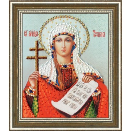 Набор для вышивания «Золотое Руно» РТ-141 Икона Святой Мученицы Татианы (арт. РТ-141)