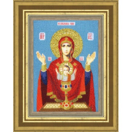 Набор для вышивания «Золотое Руно» РТ-158 Икона Божией Матери Неупиваемая чаша (арт. РТ-158)