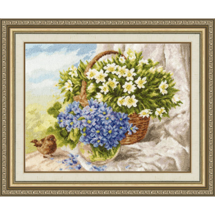 Набор для вышивания СМ-026 Набор для вышивания «Золотое Руно» СМ-026 Утреннее настроение