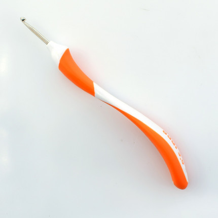 Крючок вязальный с эргономичной пластиковой ручкой addiSwing, №3, 16 см 140-7/3.0-16  (арт. 140-7/3-16)