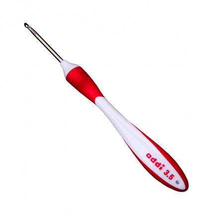 Крючок вязальный addiSwing MAXI 141-7/3,5-17 см, с эргономичной ручкой (арт. 141-7/3.5-17)