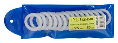 Кольца для вязания, пластик (арт. RKR-25)