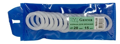 Кольца для вязания, пластик (арт. RKR-28)