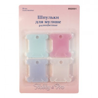 Hobby&Pro 892001 Шпульки для мулине разноцветные пластиковые 20 шт 