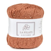 Lucido хлопок с пайетками Цвет 80027 корица