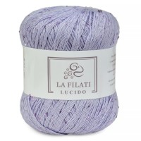 Lucido хлопок с пайетками Цвет 80035 лавандовый