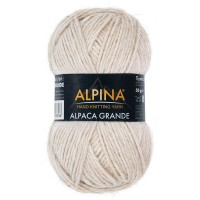 Alpaca Grande Цвет 03 серо-бежевый меланж