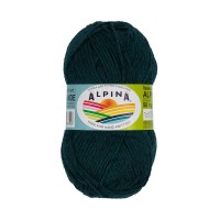 Alpaca Grande Цвет 10 бирюзово-голубой меланж