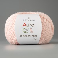 Aura Rabbit Wool Цвет 01 бледно-розовый