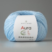 Aura Rabbit Wool Цвет 36 голубой