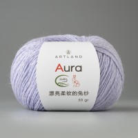 Aura Rabbit Wool Цвет 50 нежная сирень