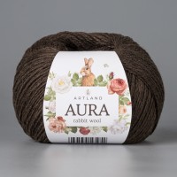 Aura Rabbit Wool Цвет 067 т.емно-коричневый