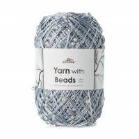 Beads Yarn 25г/65 м Цвет 008 стальной