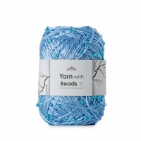 Beads Yarn 25г/100 м (упаковка 10 шт) Цвет 036 лунный камень