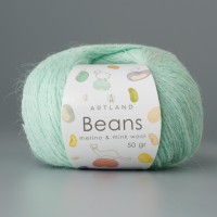 Beans 50г, 240м с шелком Цвет 40 айсберг