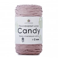 Candy полиэфирный шнур 2мм Цвет 41 розовая пудра