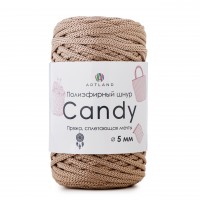 Candy полиэфирный шнур 5мм Цвет 14 бежевый