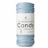 Полиэфирный шнур Candy 3мм Цвет 11 голубой