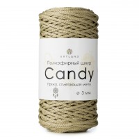 Полиэфирный шнур Candy 3мм Цвет 22  олива