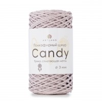 Полиэфирный шнур Candy 3мм Цвет 41 розовый жемчуг