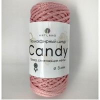 Candy полиэфирный шнур 3мм Цвет 73 лосось