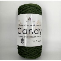 Candy полиэфирный шнур 3мм Цвет 75 хаки