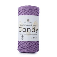 Candy полиэфирный шнур 3мм Цвет 96 сирень