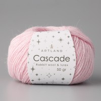 Cascade Rabbit Wool & lurex Цвет 02 розовый