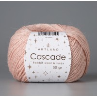 Cascade Rabbit Wool & lurex Цвет 102 пудра