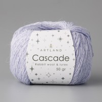 Cascade Rabbit Wool & lurex Цвет 82 нежная сирень