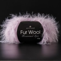 Fur Wool длинный ворс (упаковка 5 шт) Цвет 15 сиреневый