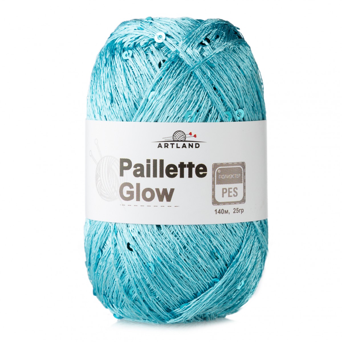 Пряжа для вязания Artland Paillette Glow нить с пайетками (упаковка 10 шт) Пряжа для вязания Artland Paillette Glow нить с пайетками (упаковка 10 шт)