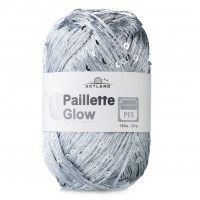 Paillette Glow нить с пайетками (упаковка 10 шт) Цвет 61 светло-серый
