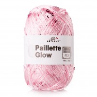 Paillette Glow нить с пайетками (упаковка 10 шт) Цвет 50 нежно-розовый