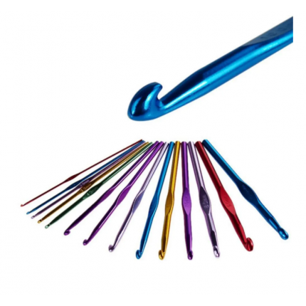 Крючок алюминиевый односторонний без ручки №2.5 Artland