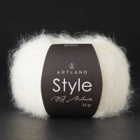 Style Kid Mohair Цвет 01 белый